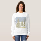 Sweatshirt Arbres du SG et Étoile (Devant entier)