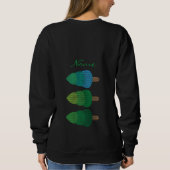 Sweatshirt Arbres verts boisés Thunder_Cove  (Dos)