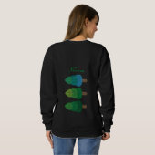 Sweatshirt Arbres verts boisés Thunder_Cove  (Dos entier)