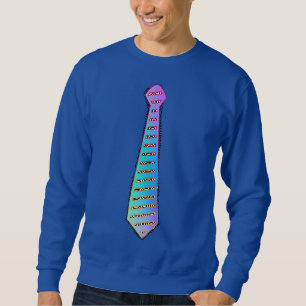 Sweatshirt Arc-en-ciel bleu Fun
