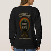 Sweatshirt ARC-EN-CIEL en BOTTES BEIGE (Dos)