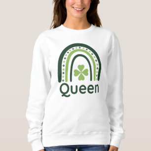 Sweatshirt Arc-en-ciel Queen Clover Boho