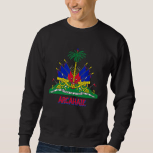 Sweatshirt Arcahaie Haïti Drapeau Emblème Manteau De Bras Ind