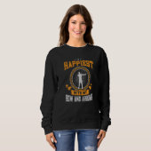 Sweatshirt Archer à flèche en arc Premium (Devant entier)