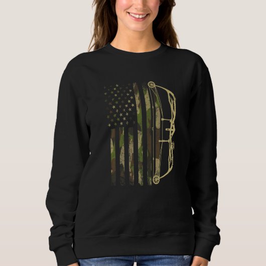 Sweatshirt Archer Archer Retro Crossbow Arrow Présente (Devant)