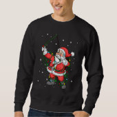 Sweatshirt Archer Bow Chasse Santa Claus Arbre de Noël Ligh (Devant)