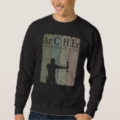 Sweatshirt Archer Periodic Table Elements Bow Hunting Archery (Devant)