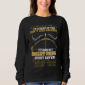 Sweatshirt Archery  for Archery Arrow Bow (Devant)