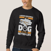 Sweatshirt Architect Dog Civil Engineer House Buildings Draf (Devant)