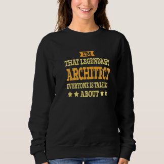 Sweatshirt Architect Job Title Employee  Worker Architect