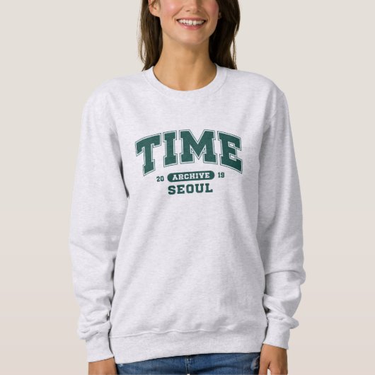 Sweatshirt Archives de Séoul Varsity Retro Design