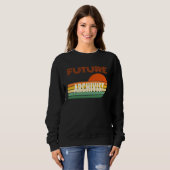 Sweatshirt Archivist  Future Archivist (Devant entier)