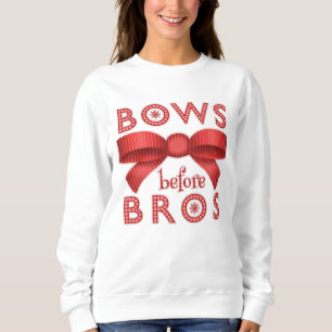 Sweatshirt Arcs drôles de Noël avant humour de vacances de
