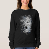 Sweatshirt Arctic Wolf Polar Wolf Cool Premium (Devant)
