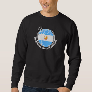 Sweatshirt Argentine Père Noël Fe LDS Mission Fière Mormon Mi