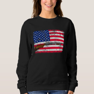 Sweatshirt Argile Pigeon Tir Usa Tir de fusil de tir