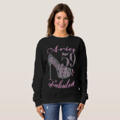 Sweatshirt Aries 59 & Fabulously Sparkly High Heels 59th Happ (Devant entier)
