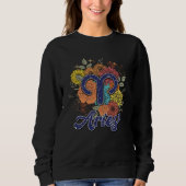 Sweatshirt Aries Floral (Devant)