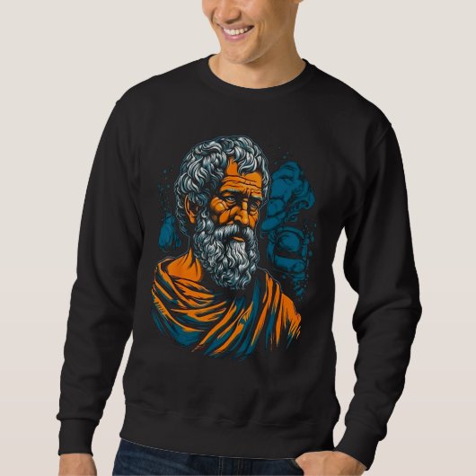 Sweatshirt Aristote philosophe grec (Devant)