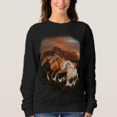 Sweatshirt Arizona Chevaux sauvages (Devant)