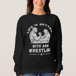 Sweatshirt Arm Wrestling Armwrestling Sport Arm Wrestler