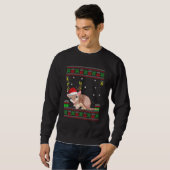 Sweatshirt Armadillo Santa Hat Correspondant Agly Armadillo C (Devant entier)