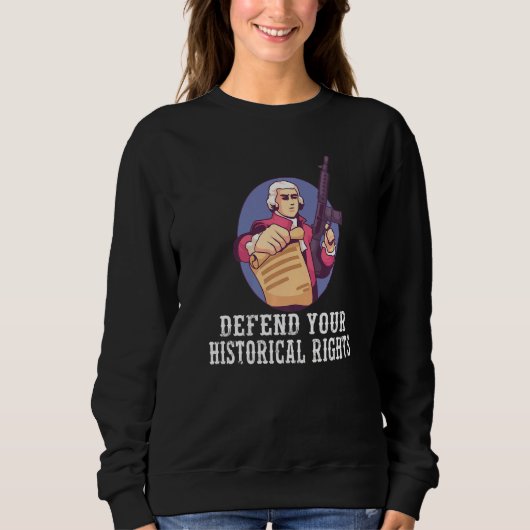 Sweatshirt Arme à feu 2ème modification Propriétaire d'un pis (Devant)