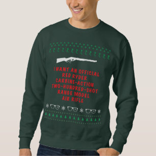 Sweatshirt Arme à feu de BB de chandail de Noël