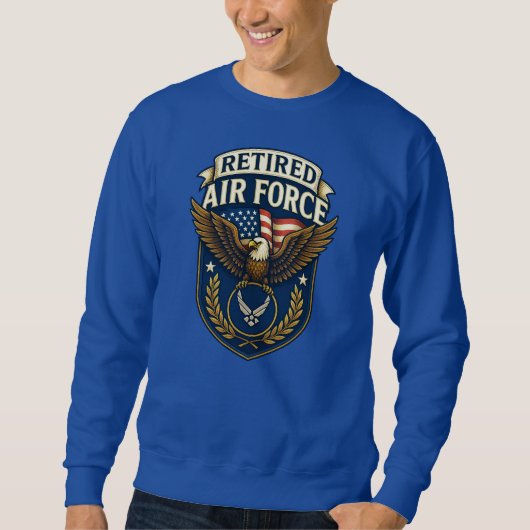 Sweatshirt Armée de l'Air (USAF) (Devant)