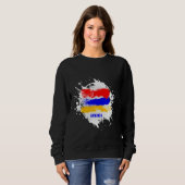 Sweatshirt Armenia Splash (Devant entier)
