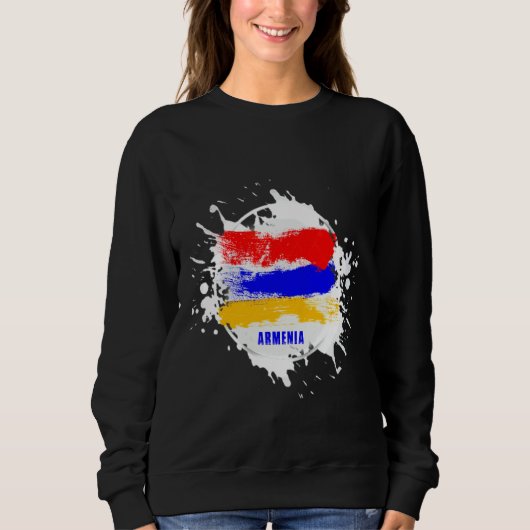 Sweatshirt Armenia Splash (Devant)