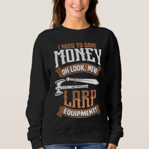 Sweatshirt Armes en mousse JDR Fantastique Rôle Playing Larpe