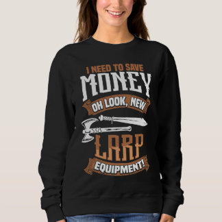 Sweatshirt Armes en mousse JDR Fantastique Rôle Playing Larpe