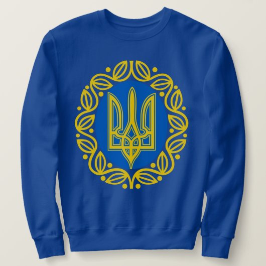 Sweatshirt Armoiries de l'Ukraine (Design devant)