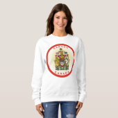 Sweatshirt Armoiries du Canada Forme du cercle (Devant entier)