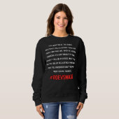 Sweatshirt Arrêtez L'Avortement À La Source Roevswade Democra (Devant entier)