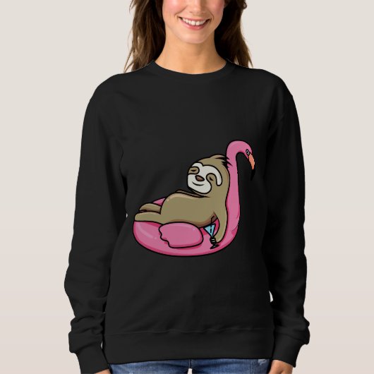 Sweatshirt Arrière - plan noir de fentes de refroidissement (Devant)