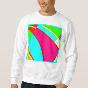 Sweatshirt Art Abstrait coloré