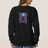 Sweatshirt Art Abstrait original à porter (Dos)