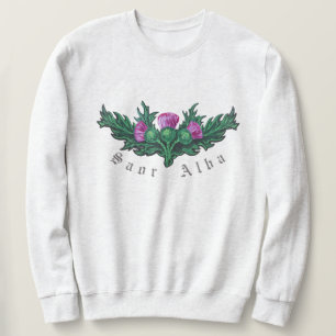 Sweatshirt Art alba de chardon de Saor de l'indépendance
