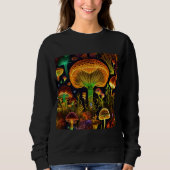 Sweatshirt art cactus lumineux (Devant)