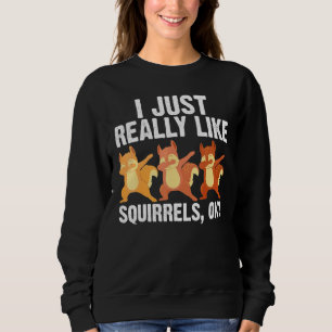 Sweatshirt Art cool Écureuil Pour Hommes Femmes Chipmunk Prai