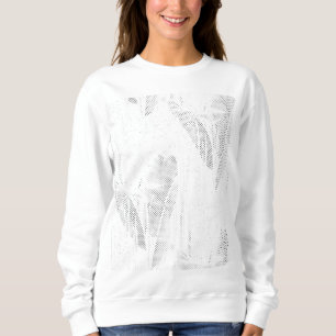 Sweatshirt Art de ligne, Coquillage, Harpe