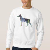 Sweatshirt Art de Pinscher de dobermann (Devant)