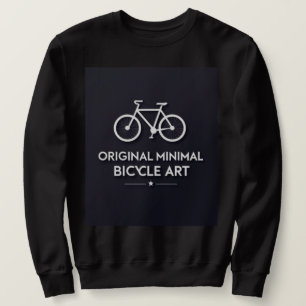 Sweatshirt Art de vélo minimaliste