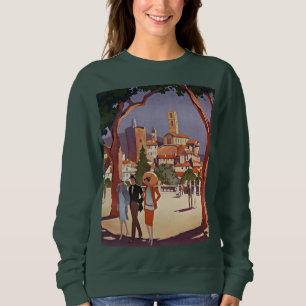 Sweatshirt Art d'été vintage Grasse