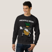 Sweatshirt Art Drôle Ananas Pour Maman Mère Fruit Été Lo (Devant entier)