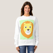 Sweatshirt art du lion (Devant entier)
