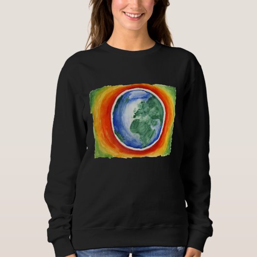 Sweatshirt Art jour des terres (Devant)