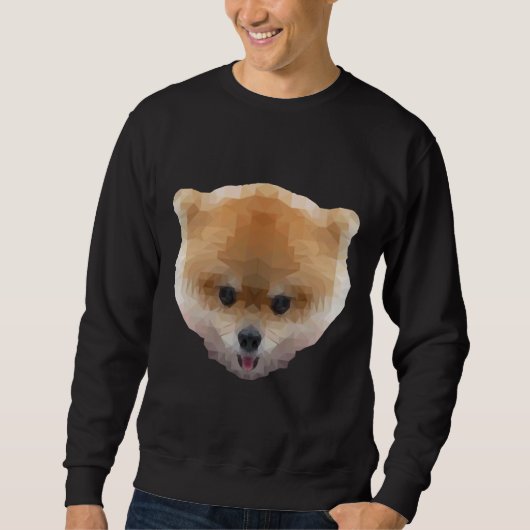 Sweatshirt Art Poméranien 182 (Devant)